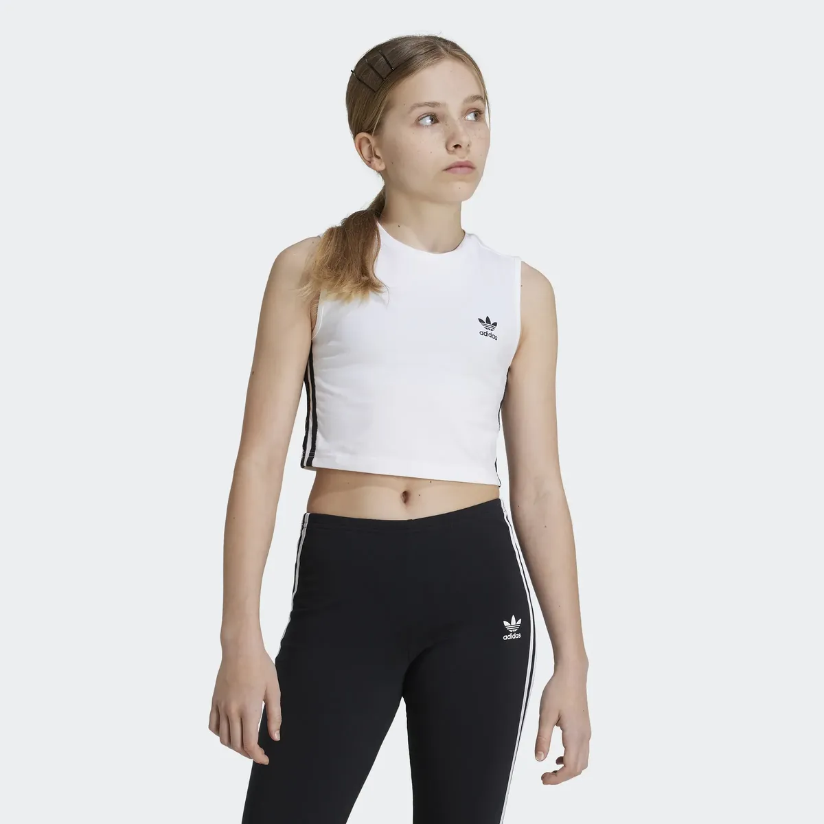 

Майка Adidas Originals "CROP TANK TOP", белый