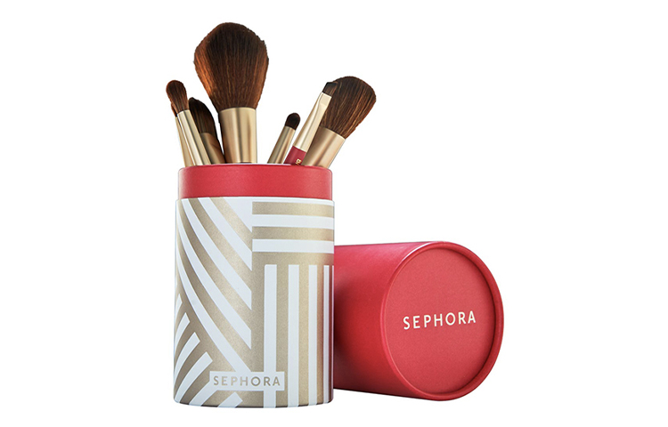 

Набор из 8 кистей для макияжа в дорогу с тигром Sephora, tiger-like wind premium makeup brush set