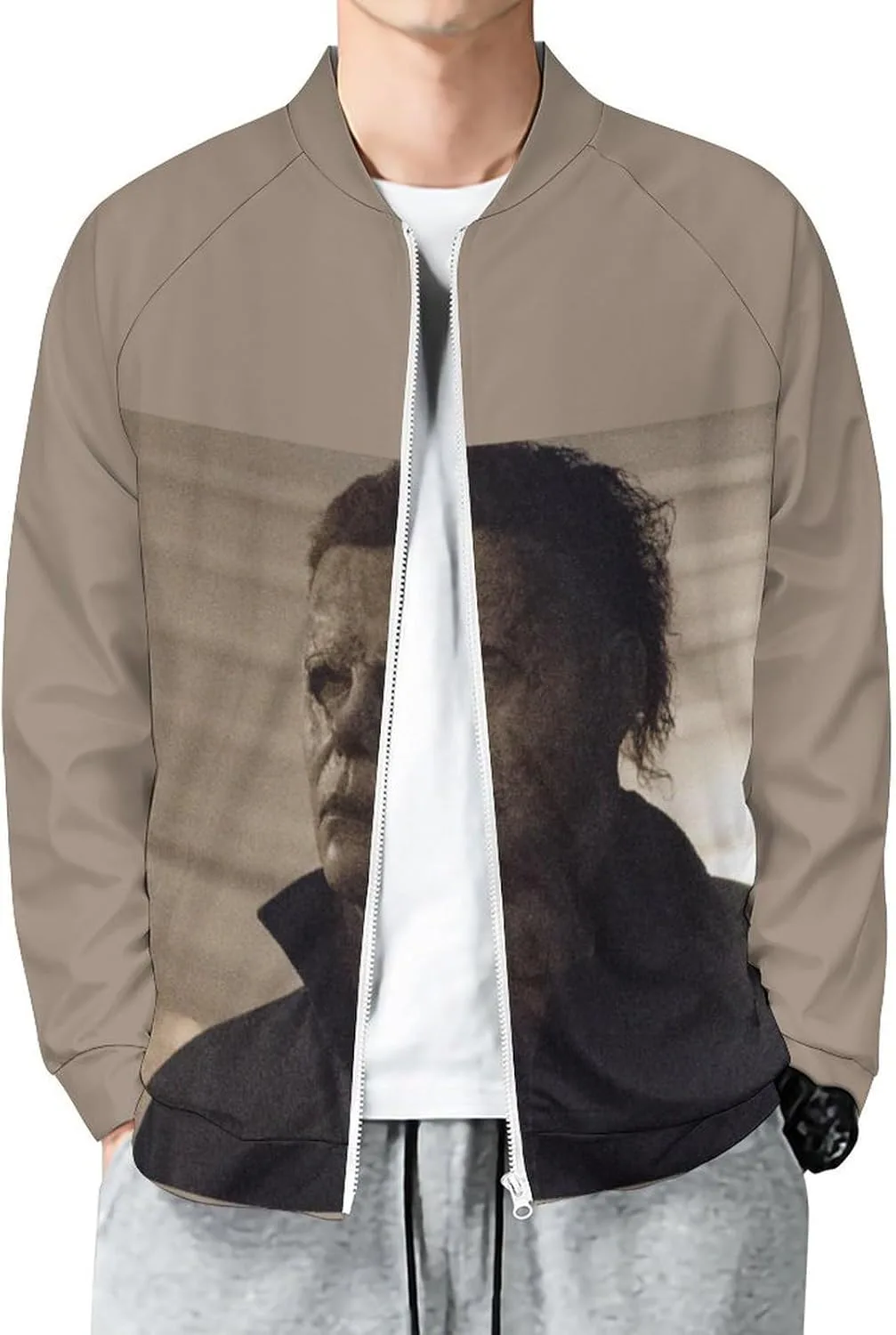 

Мужская куртка Halloween Michael Myers осенняя мягкая и комфортная