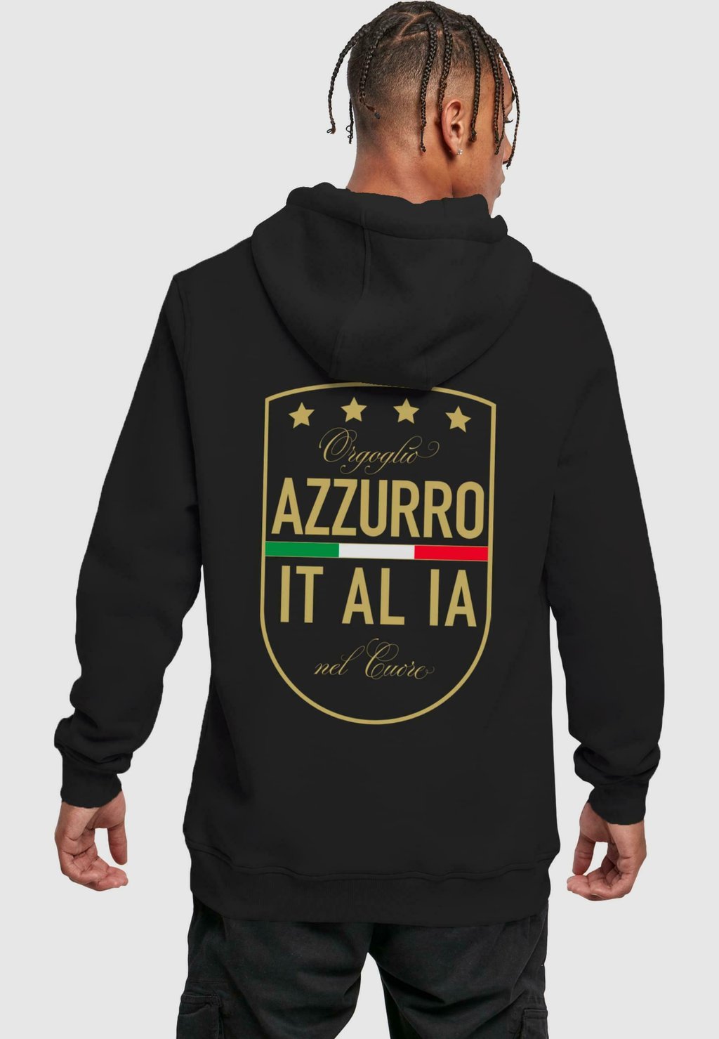 

Толстовка ITALIA - Hoodie Mister Tee, черный