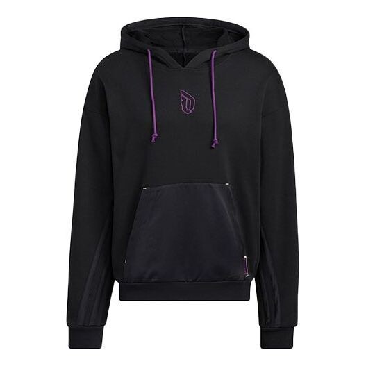 

Толстовка Adidas Dame 8 Inn Hdy Basketball Sports Hooded Pullover Long Sleeves Black, черный