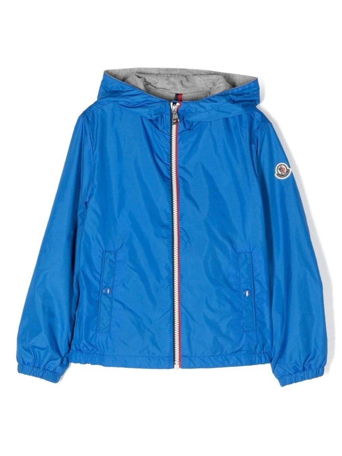 

Moncler Enfant пуховик с капюшоном, синий