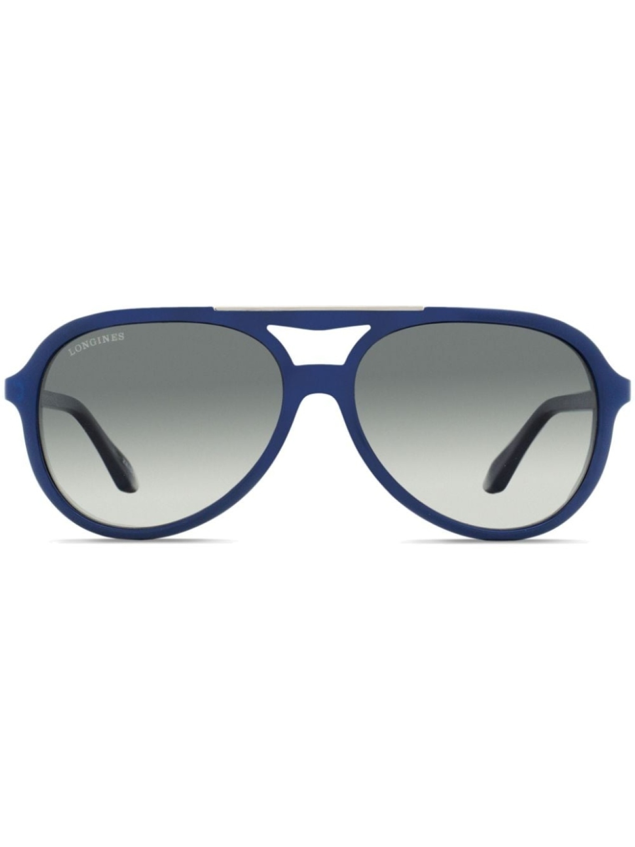 

Longines pilot-frame sunglasses, синий