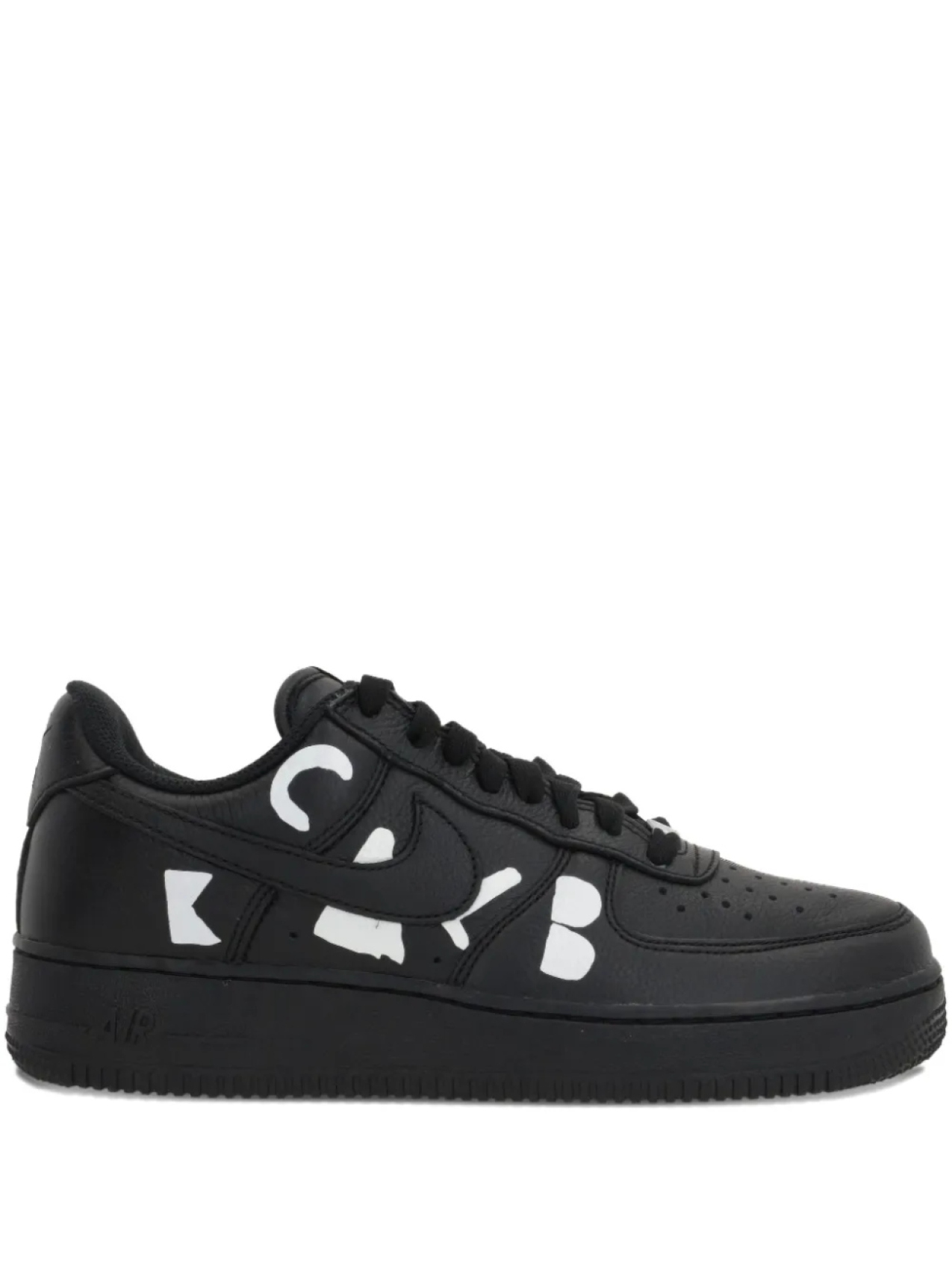 

Кроссовки X Nike Air Force 1 Low Retro Black Comme Des Garçons, черный