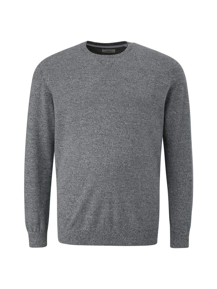 

s.Oliver Вязаный свитер 98X1_темно-серый