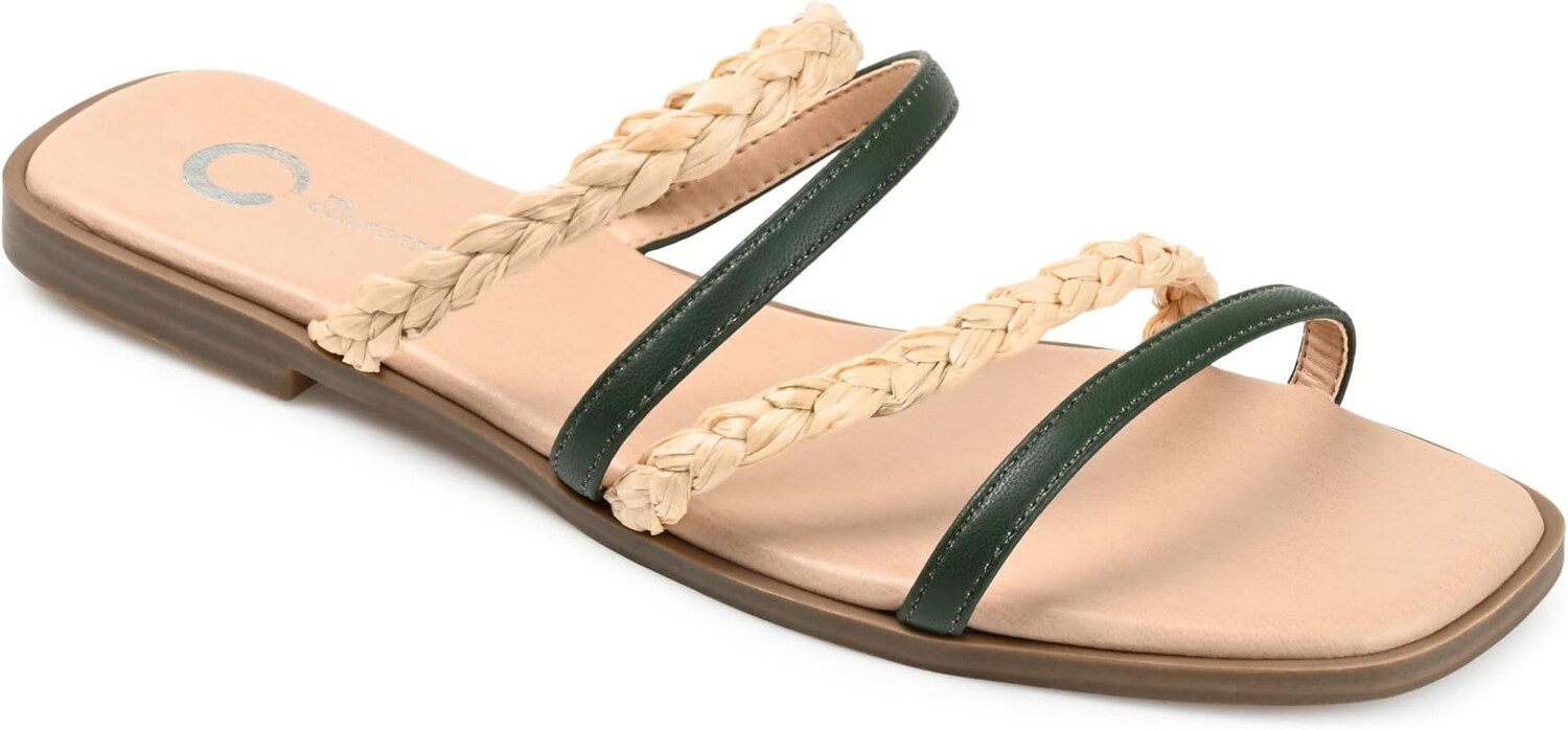 

Сандалии Journee Collection Brinna, цвет Olive