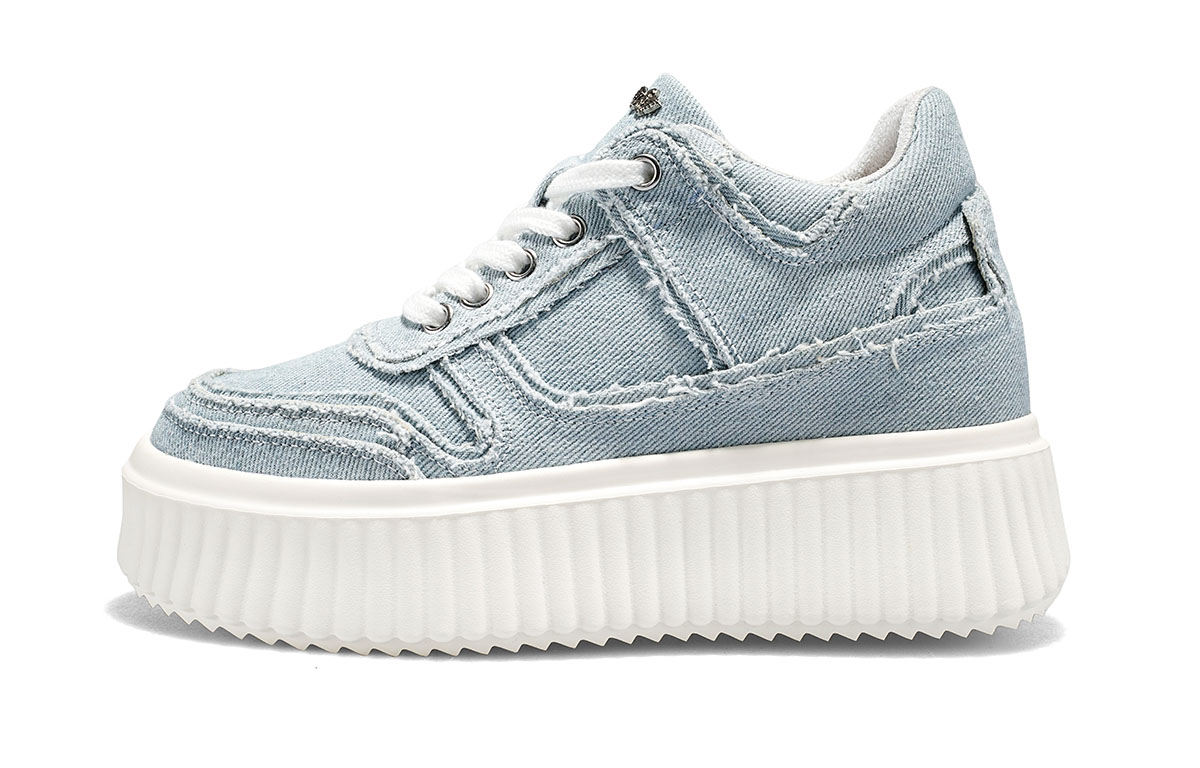 Низкие женские кроссовки Iijin, Light Blue