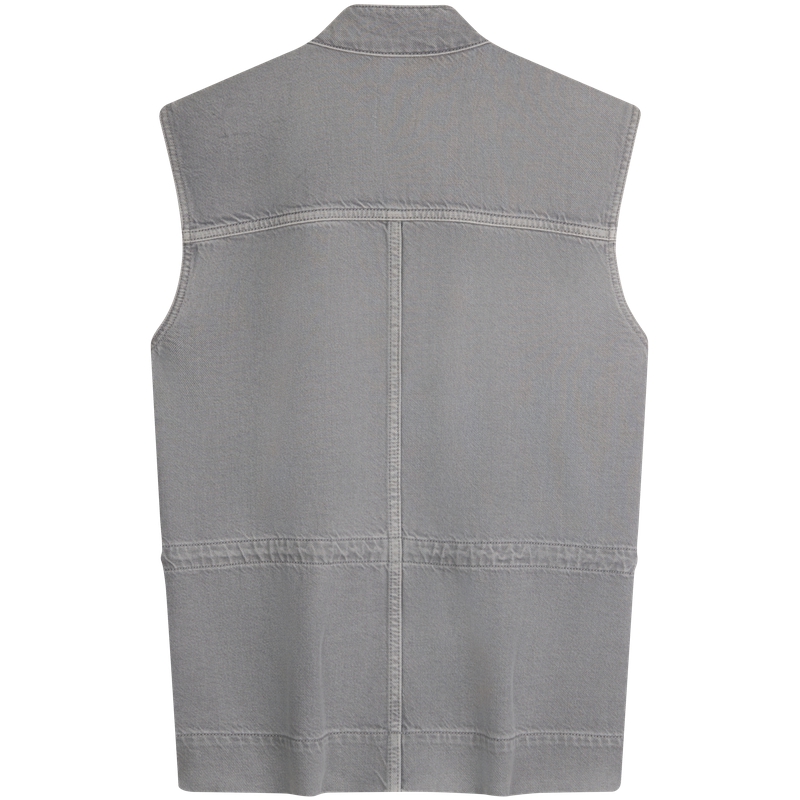 Джинсовая куртка Women's Calvin Klein, sda-denim серый — фото 3