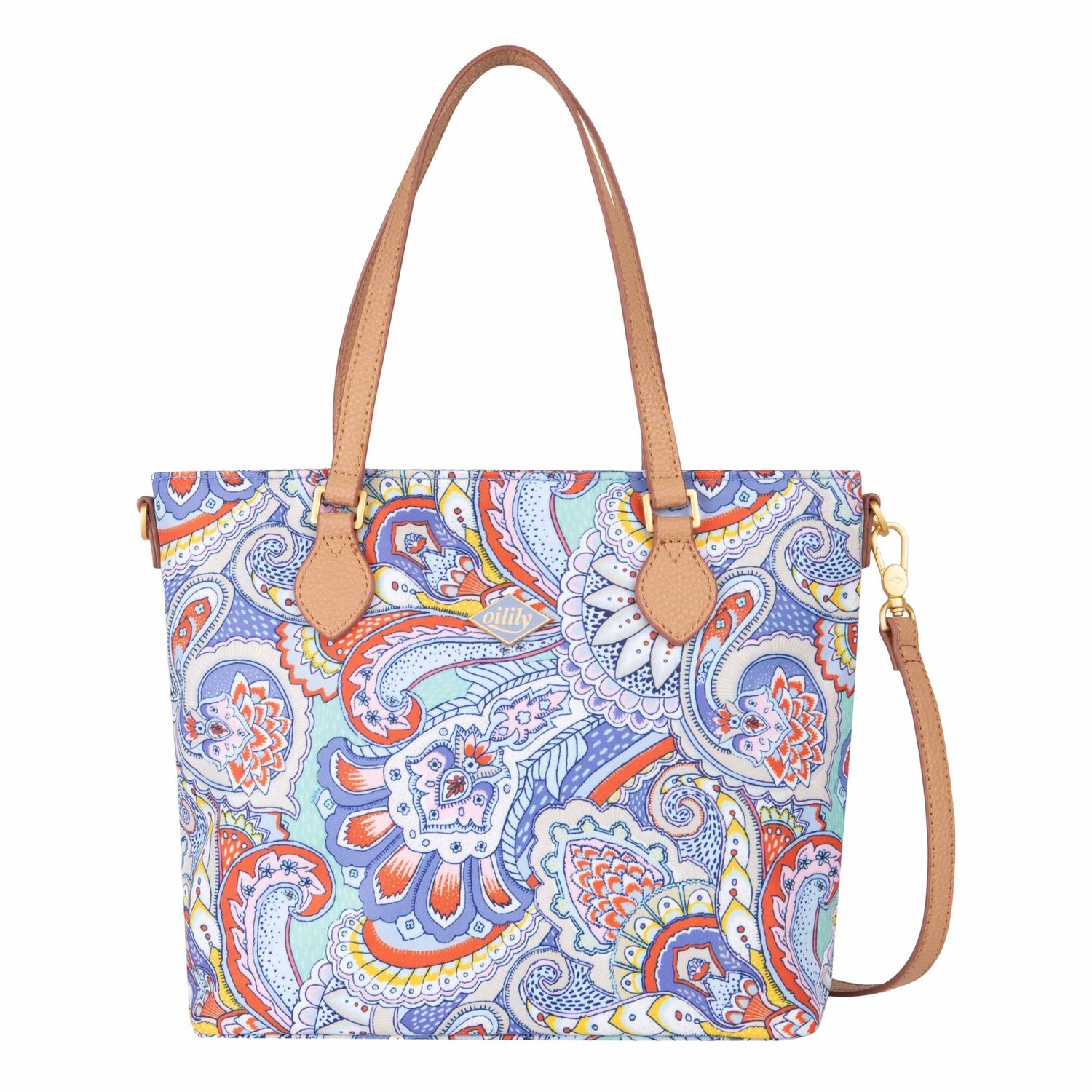 

Сумка Oilily Paisley Elio Hella Handtasche 25 cm, цвет Wedgewood