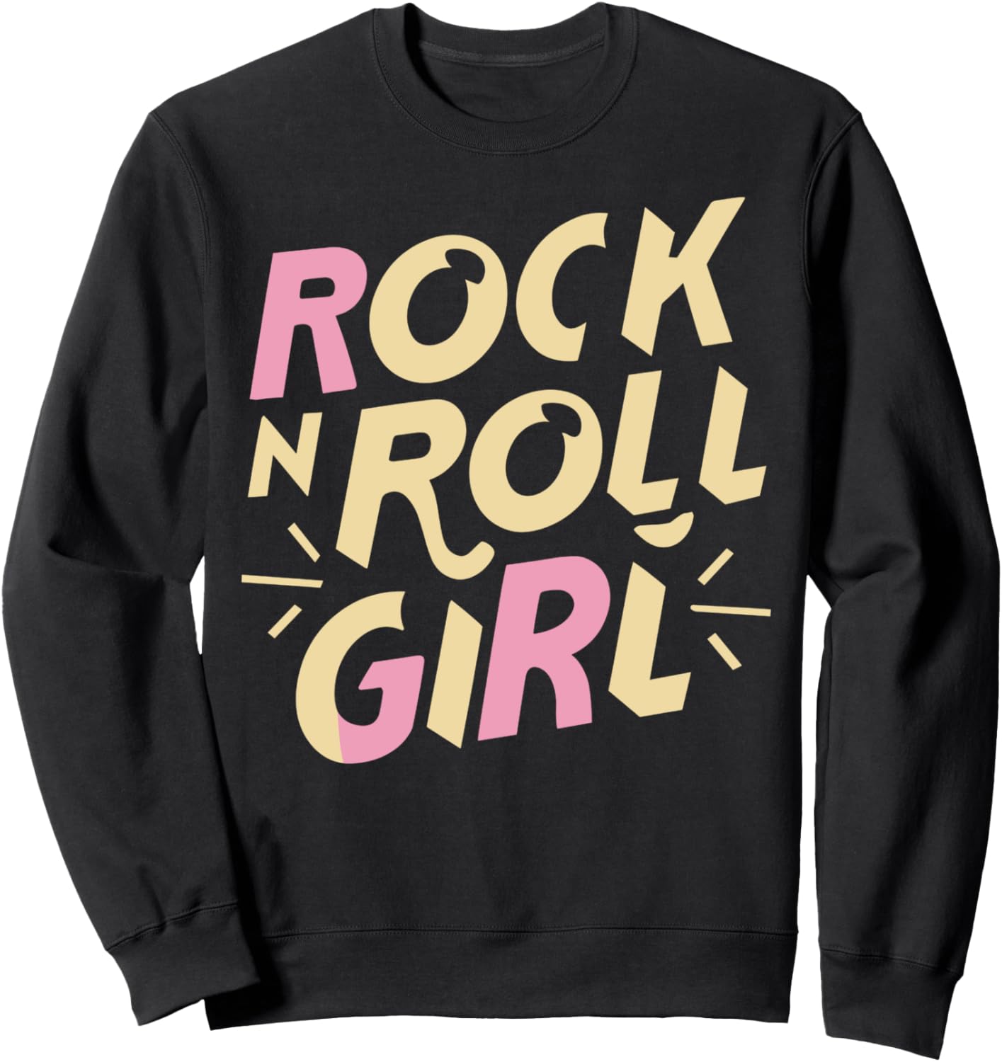 

Толстовка «Девушка в стиле рок-н-ролл» Дарла Rock N Roll Girl, черный