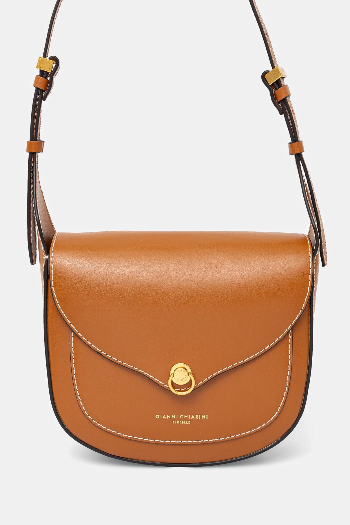

Кожаная сумка ISA Gianni Chiarini, коричневый