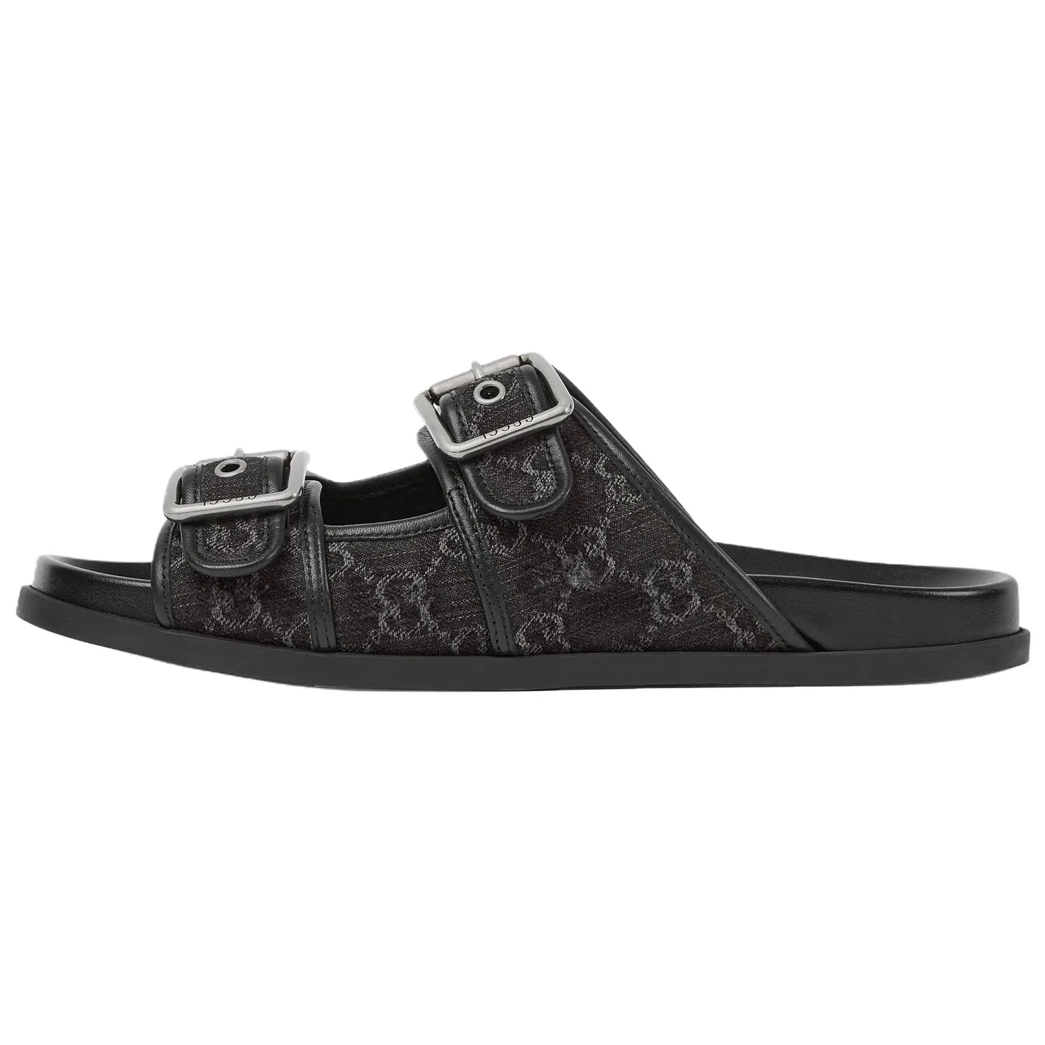 Сандалии-слайды мужские GUCCI Black