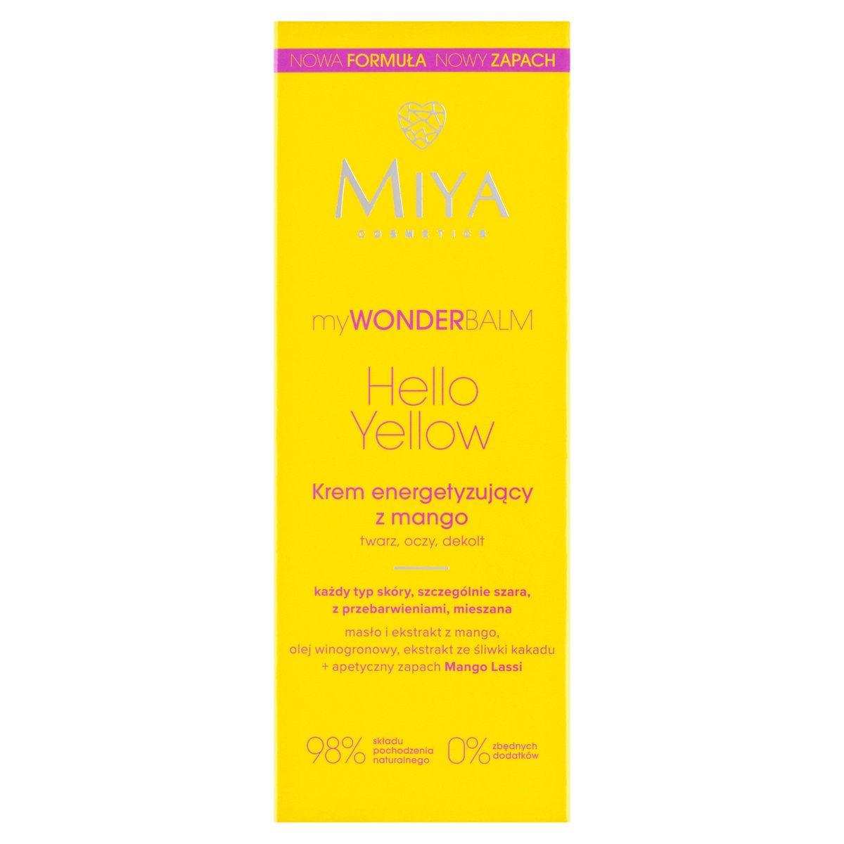 

Miya, Mywonderbalm Hello Yellow, бодрящий крем с манго, 75 мл Miya Cosmetics