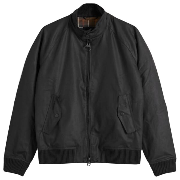 

X baracuta porton восковая куртка Barbour, черный