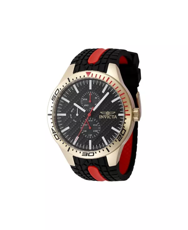 

Мужские гоночные кварцевые многофункциональные часы Invicta 48872 с черным циферблатом Invicta, black