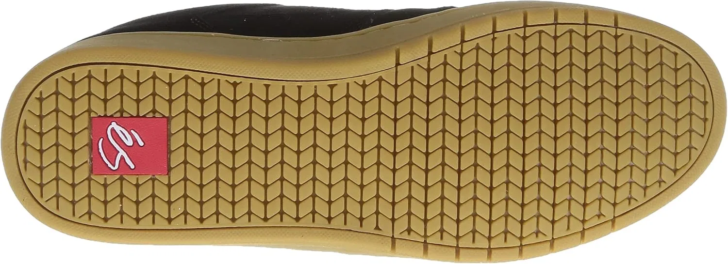 Мужские кроссовки для скейтбординга éS Accel SLIM, цвет Black/Gum — фото 4