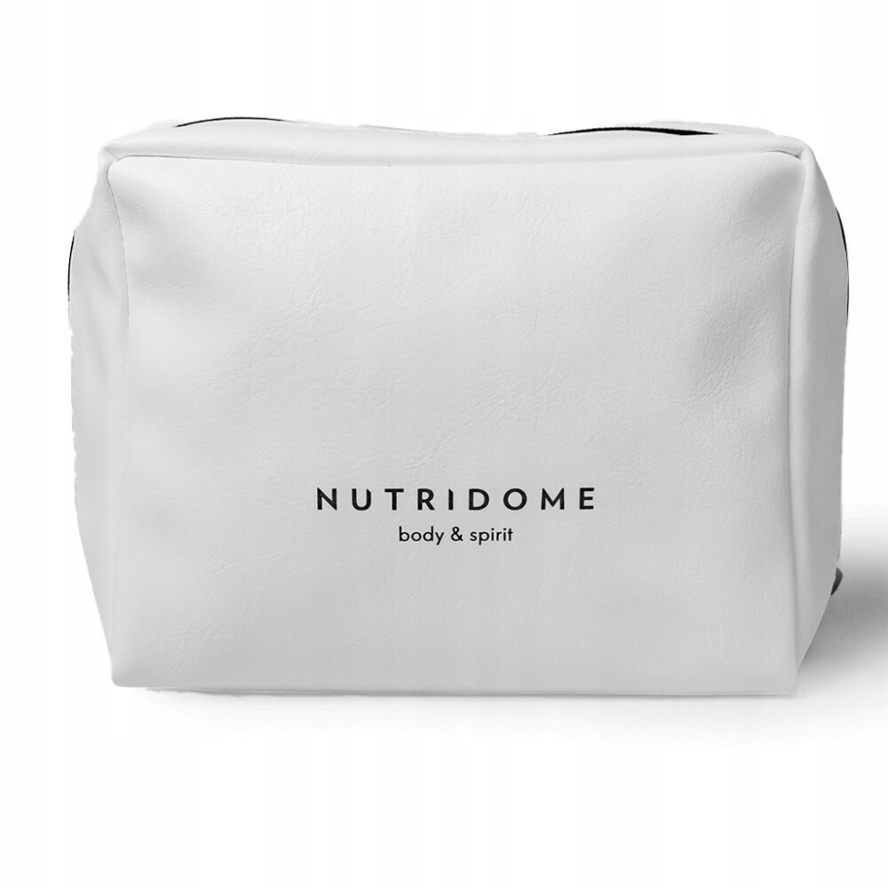 

Nutridome, женская дорожная косметичка, небольшой органайзер для путешествий, эстетичная эко-кожа