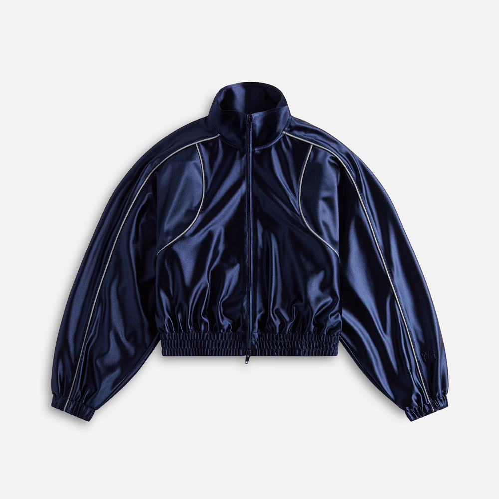 

Куртка T by Alexander Wang Deconstructed Track Jacket, цвет Navy Grey