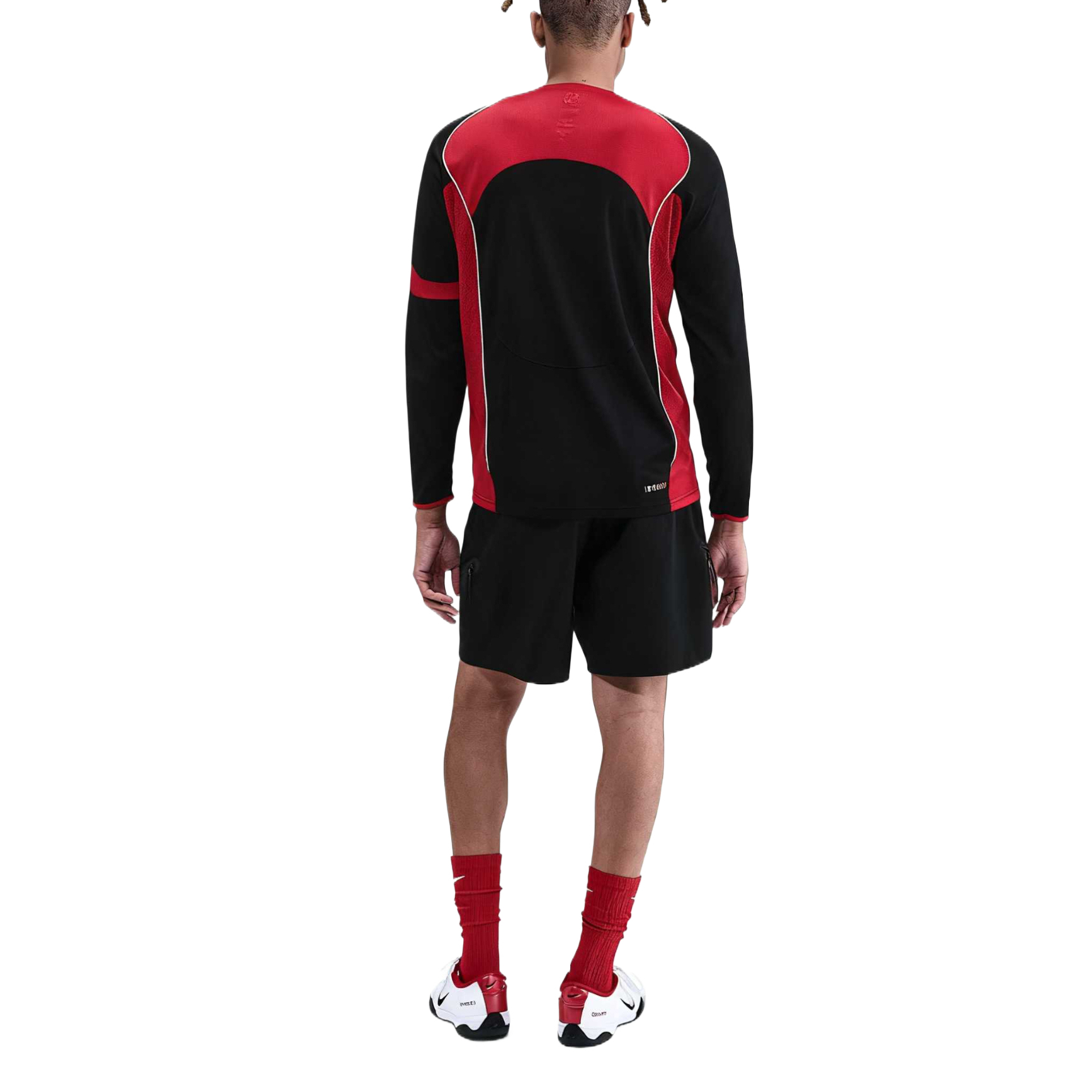 Футболка мужская total 90 dri fit с длинным рукавом Nike, черный — фото 3