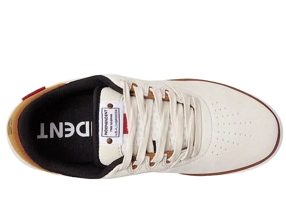 Мужские кроссовки Etnies Josl1N X Indy, белые, резиновые, для скейтбординга, HTAT149 — фото 2
