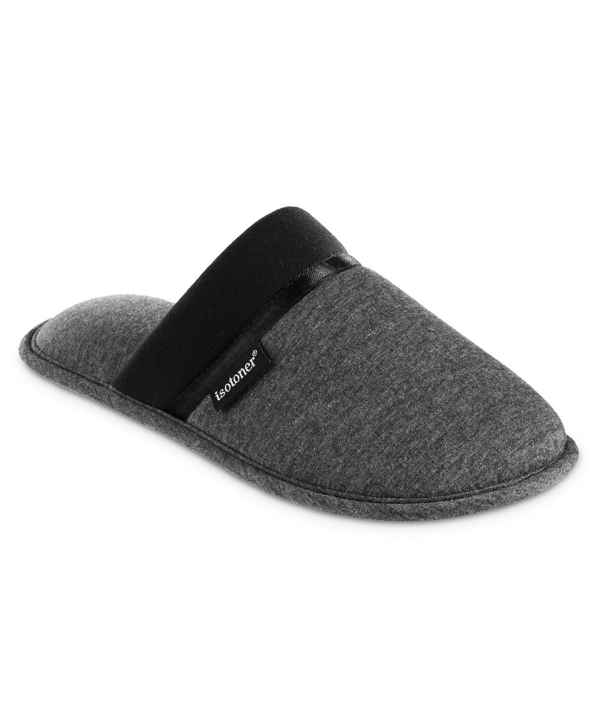 Женские трикотажные тапочки Campbell Clog Isotoner Signature, черный