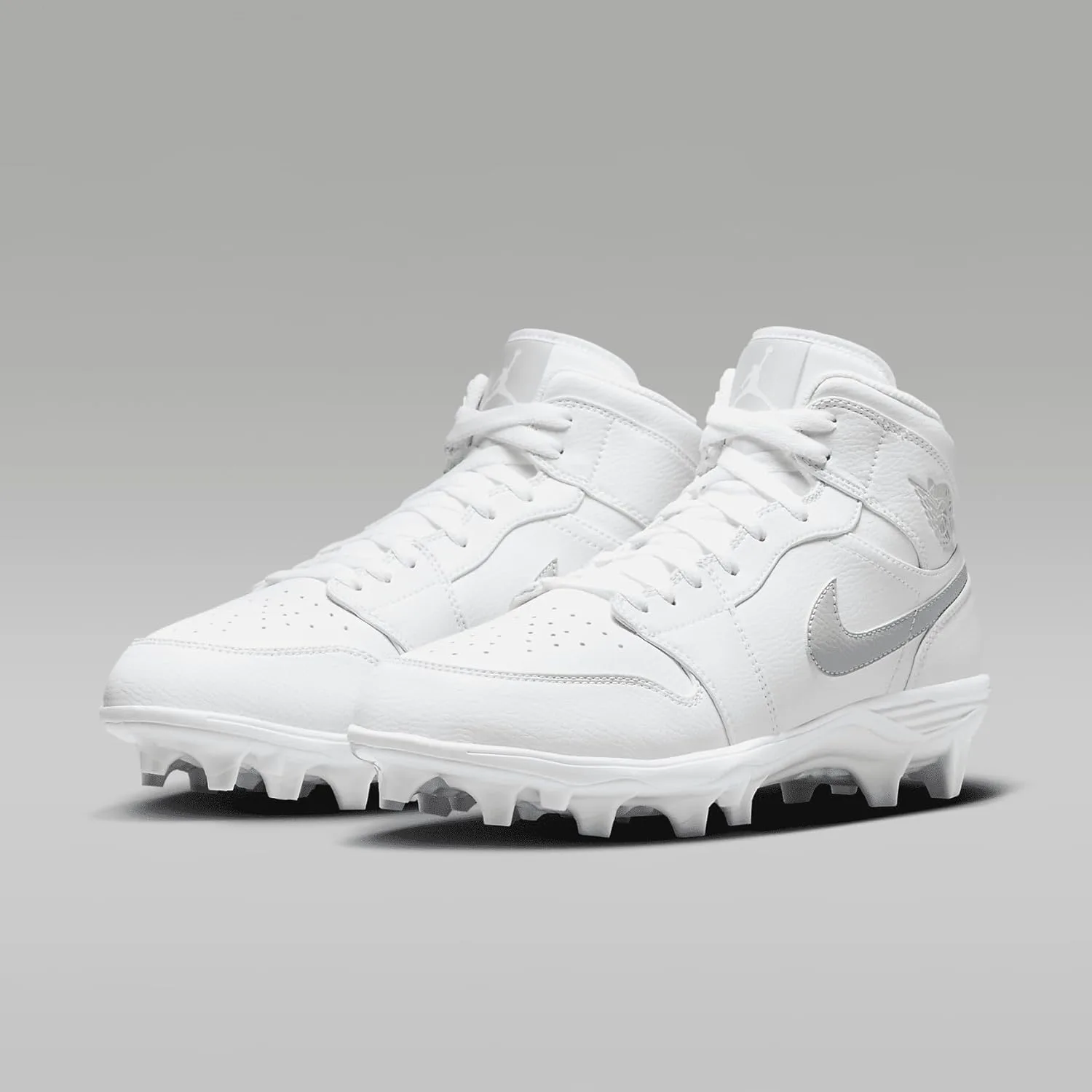Футбольные бутсы Nike Jordan 1 Mid Td для мужчин, белый — фото 4