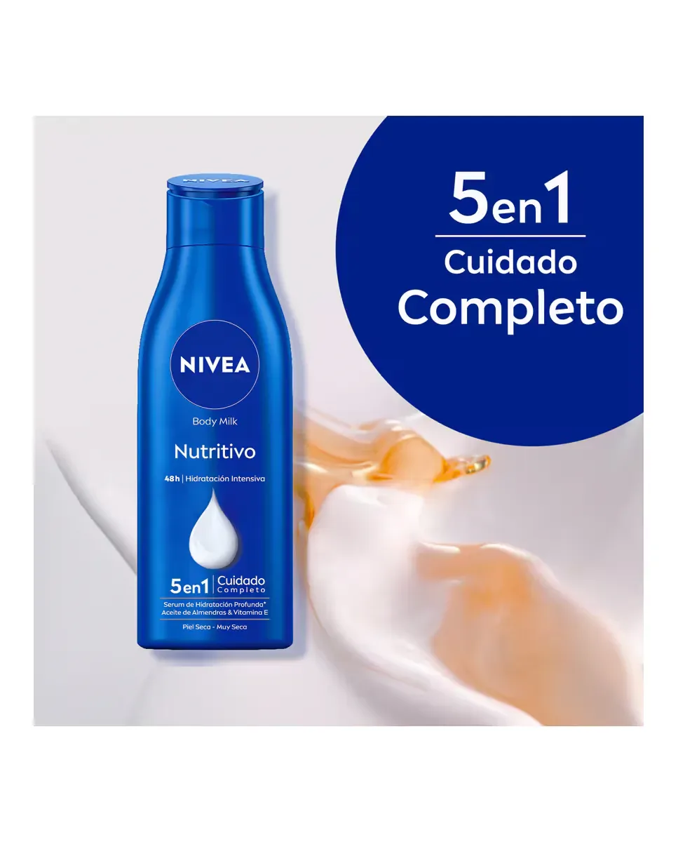 Питательное молочко для тела Body Milk 75 мл Nivea — фото 3