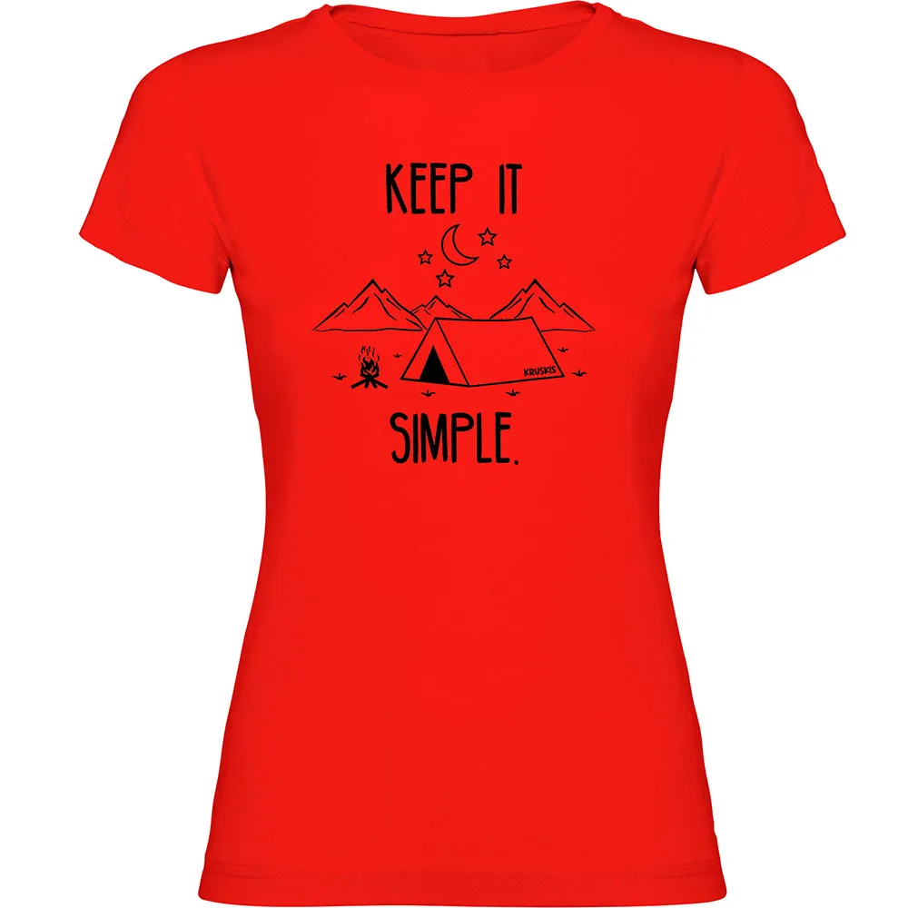 

Футболка с коротким рукавом Kruskis Keep It Simple, красный