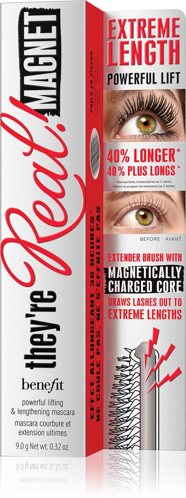 Они настоящие! Магнитная тушь для очень длинных ресниц Benefit, atspalvis black 9 гр — фото 2