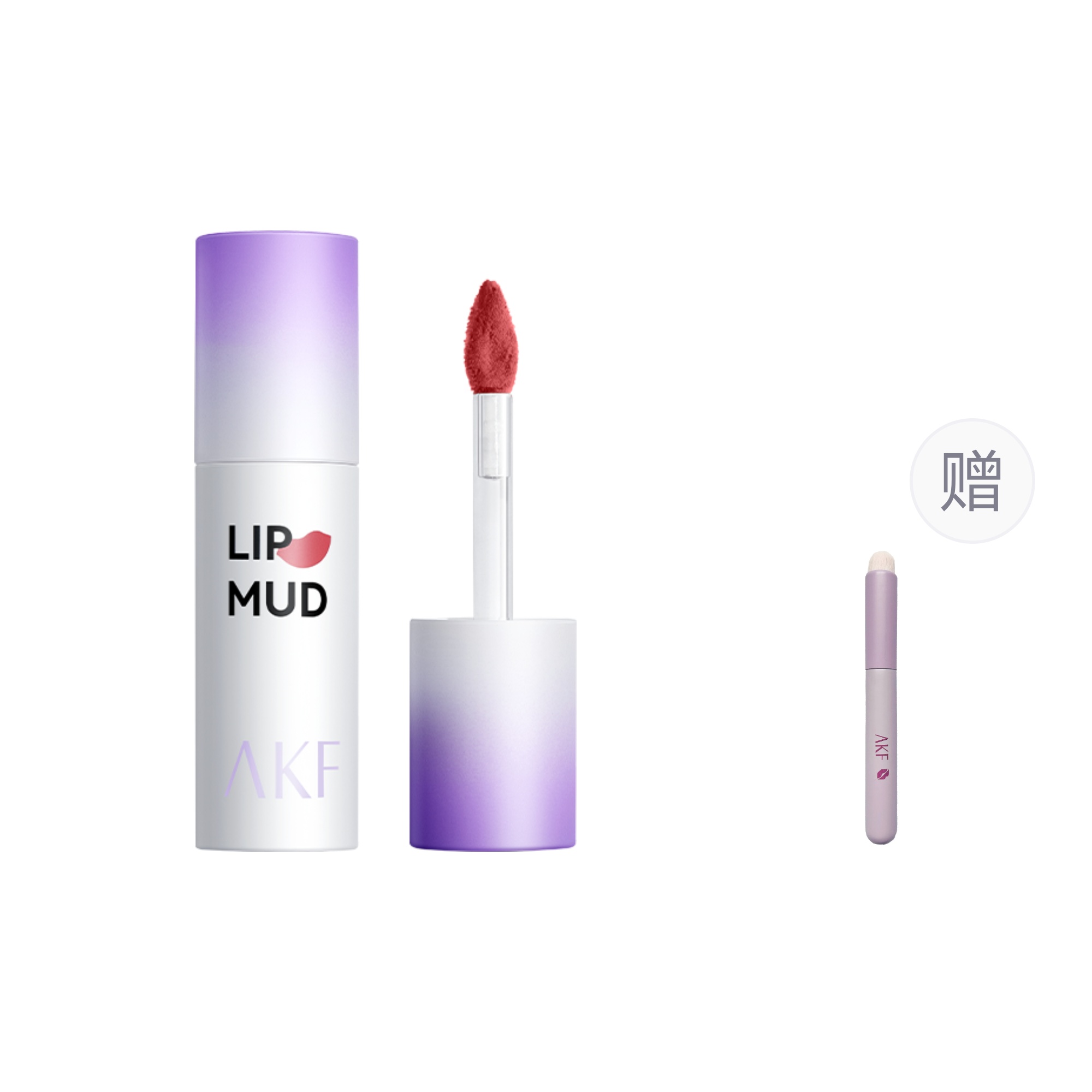 

Матовый блеск для губ Lip Clay, легко растушевывается, стойкий, 3 г/стик AKF, M32 Walnut Burnt Wood[Includes Lip Brush]