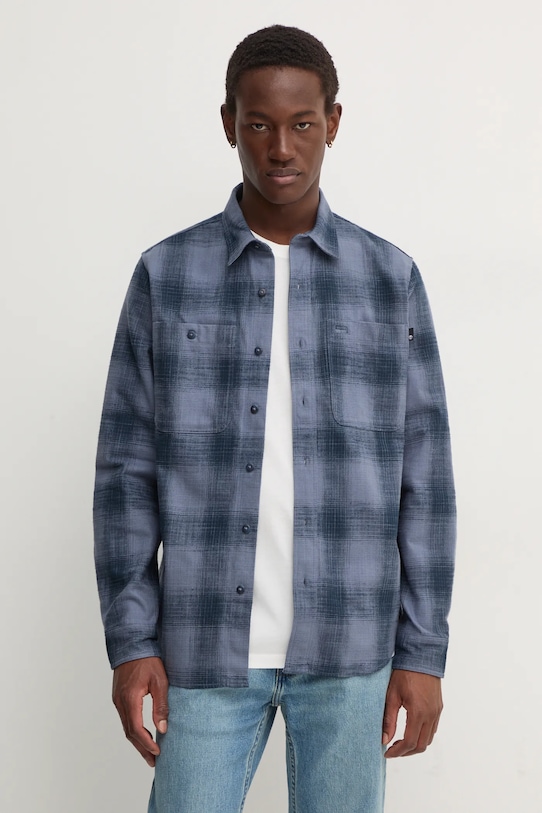 

Хлопковая рубашка Timberland, синий