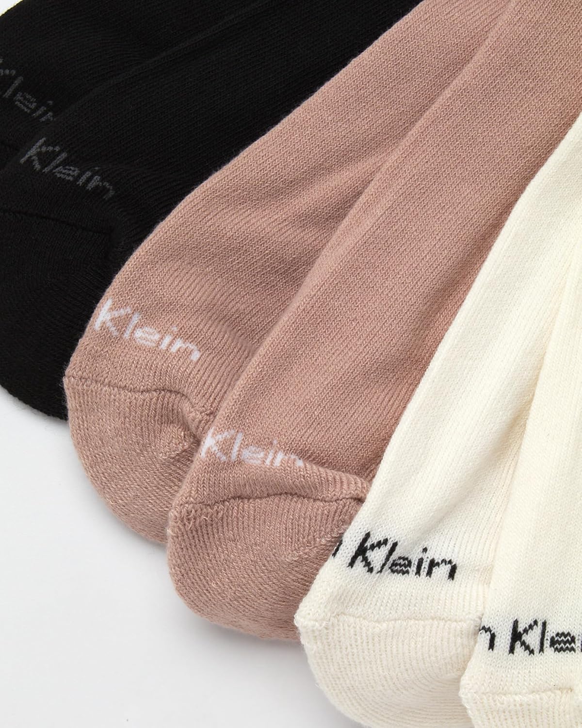 Мужские носки Calvin Klein Quarter Socks - 12 пар мягких спортивных носков до щиколотки с мягкой подкладкой для мужчин, Ivory Assorted — фото 3