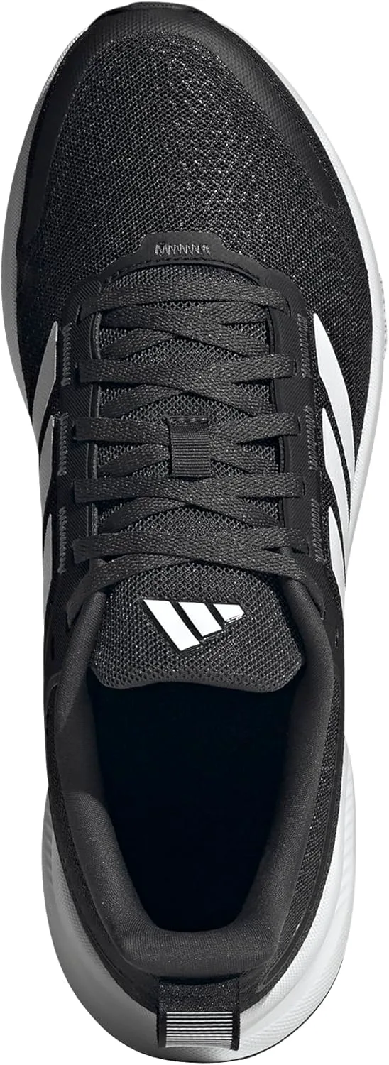 Мужские кроссовки для бега Adidas Runblaze - белые, черный/серый — фото 4