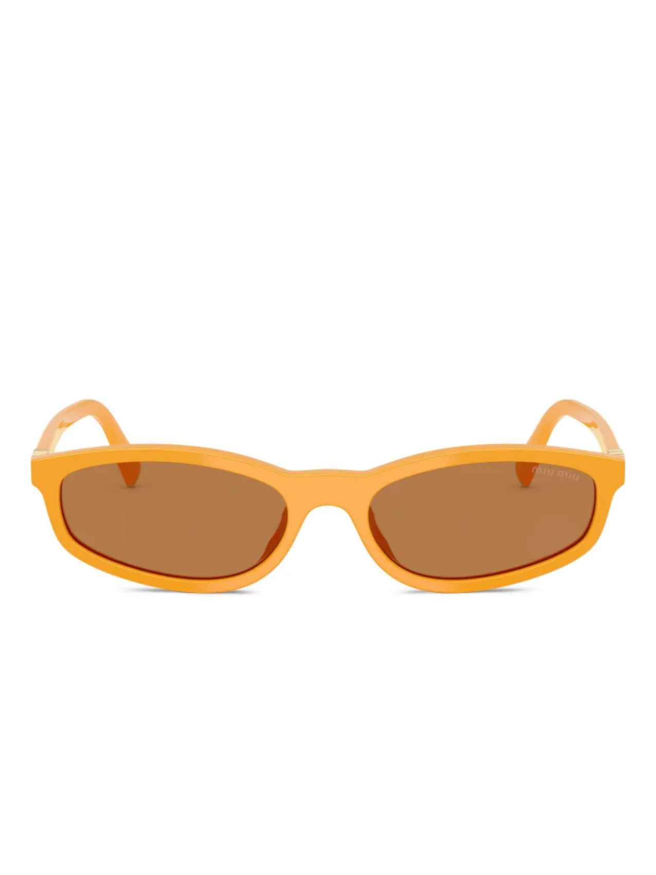 

Солнцезащитные очки с логотипом Miu Miu Eyewear, оранжевый