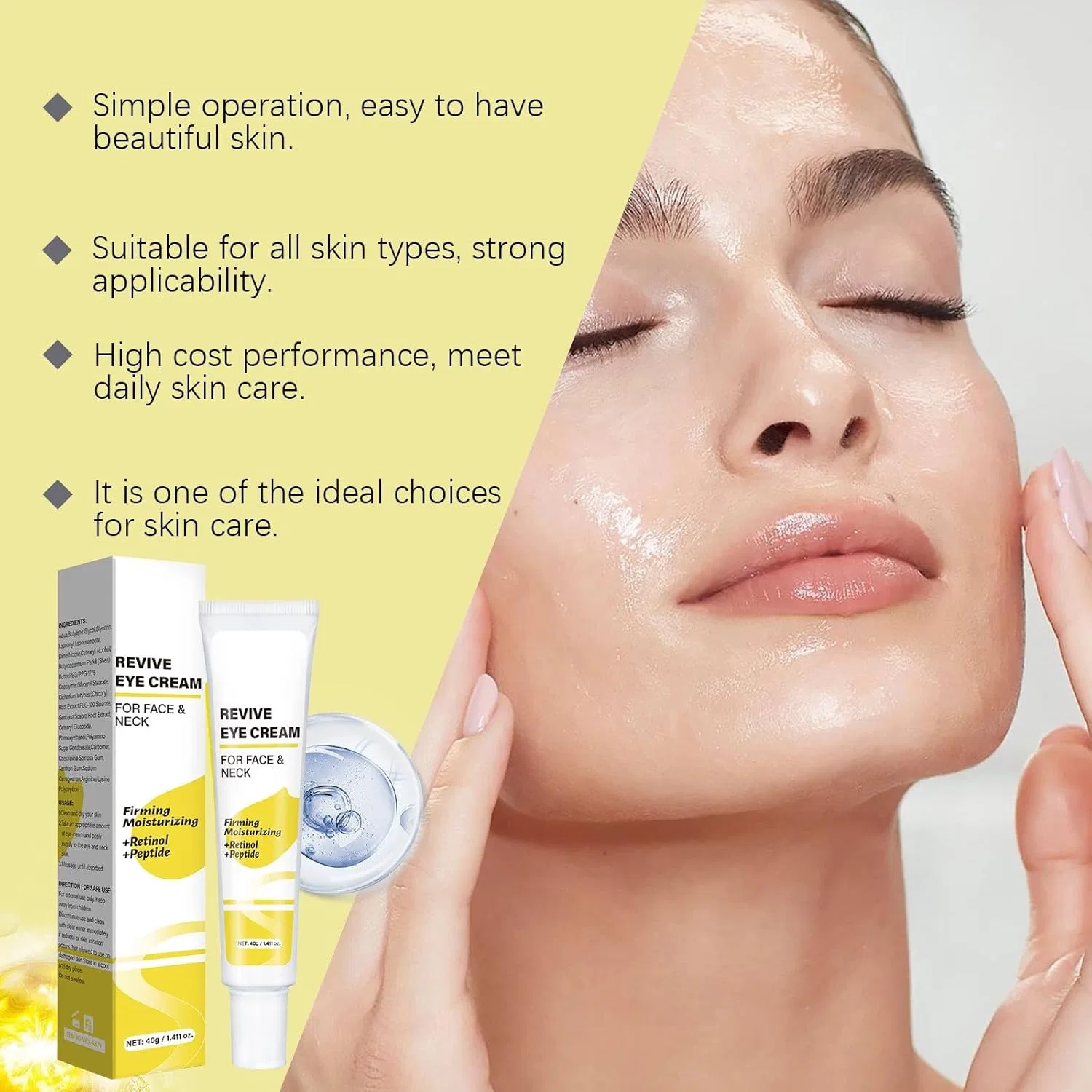 Крем для глаз с ретинолом «Revive Eye Cream» Generisch, 3Pc — фото 4