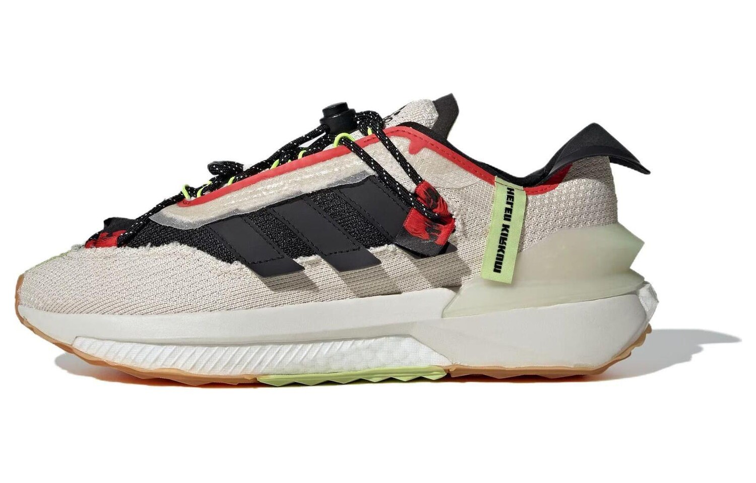 

Кроссовки Avryn Running унисекс с низким верхом Hanyu белые/черные Adidas