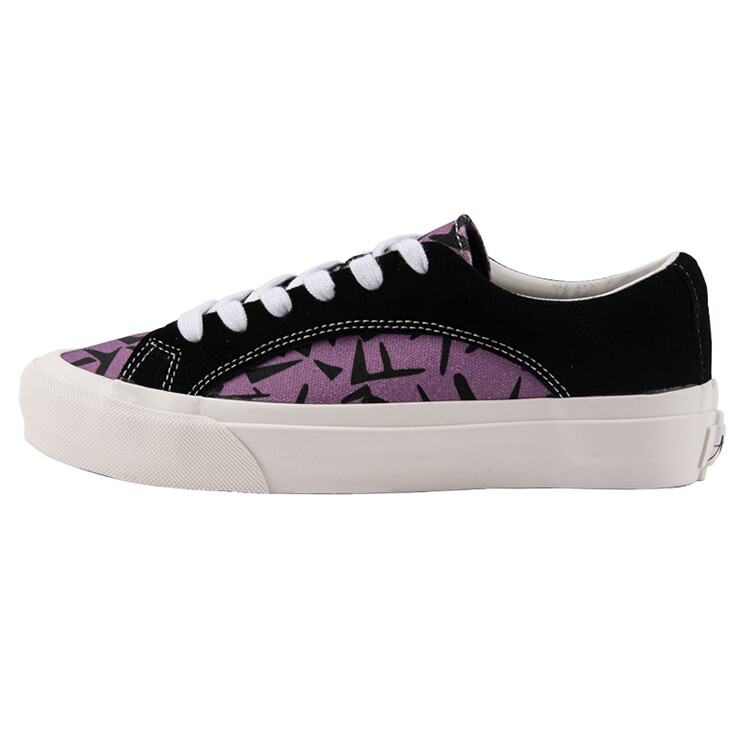 

Кроссовки WANSWER/Naughty Skateboarding Shoes Unisex Low-top Black/purple, черный