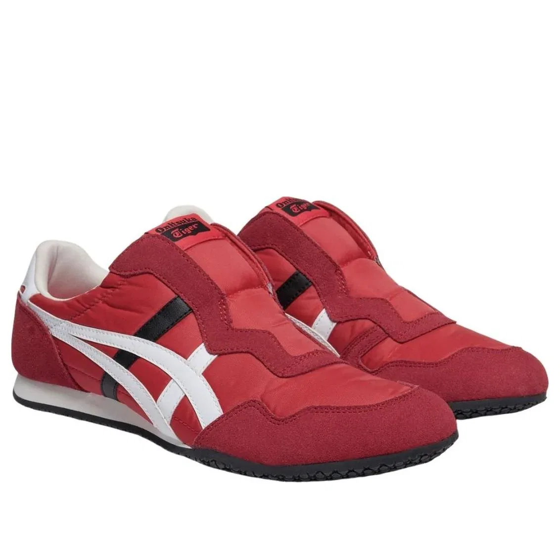 Слипоны Onitsuka Tiger Serrano 'Classic Red White' 1183C615-600, красный — фото 3