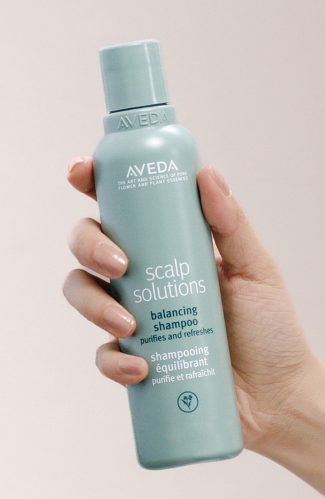 Scalp Solutions балансирующий шампунь успокаивающий шампунь для регенерации кожи головы Aveda, 1000 мл — фото 3