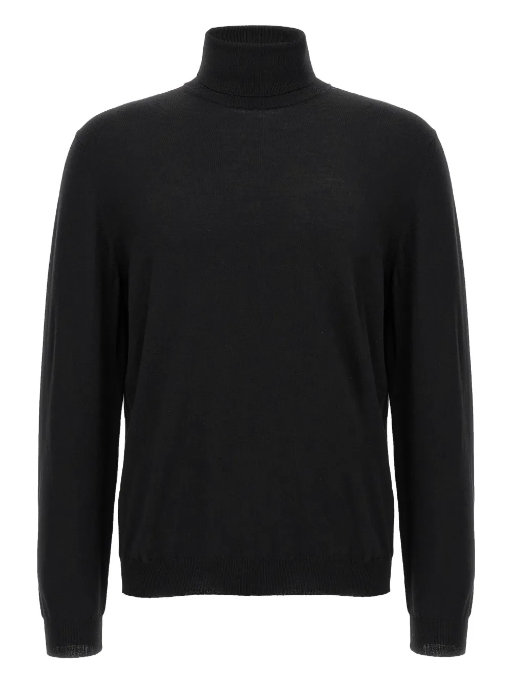 

Водолазка с манжетами на рукавах Zanone, черный