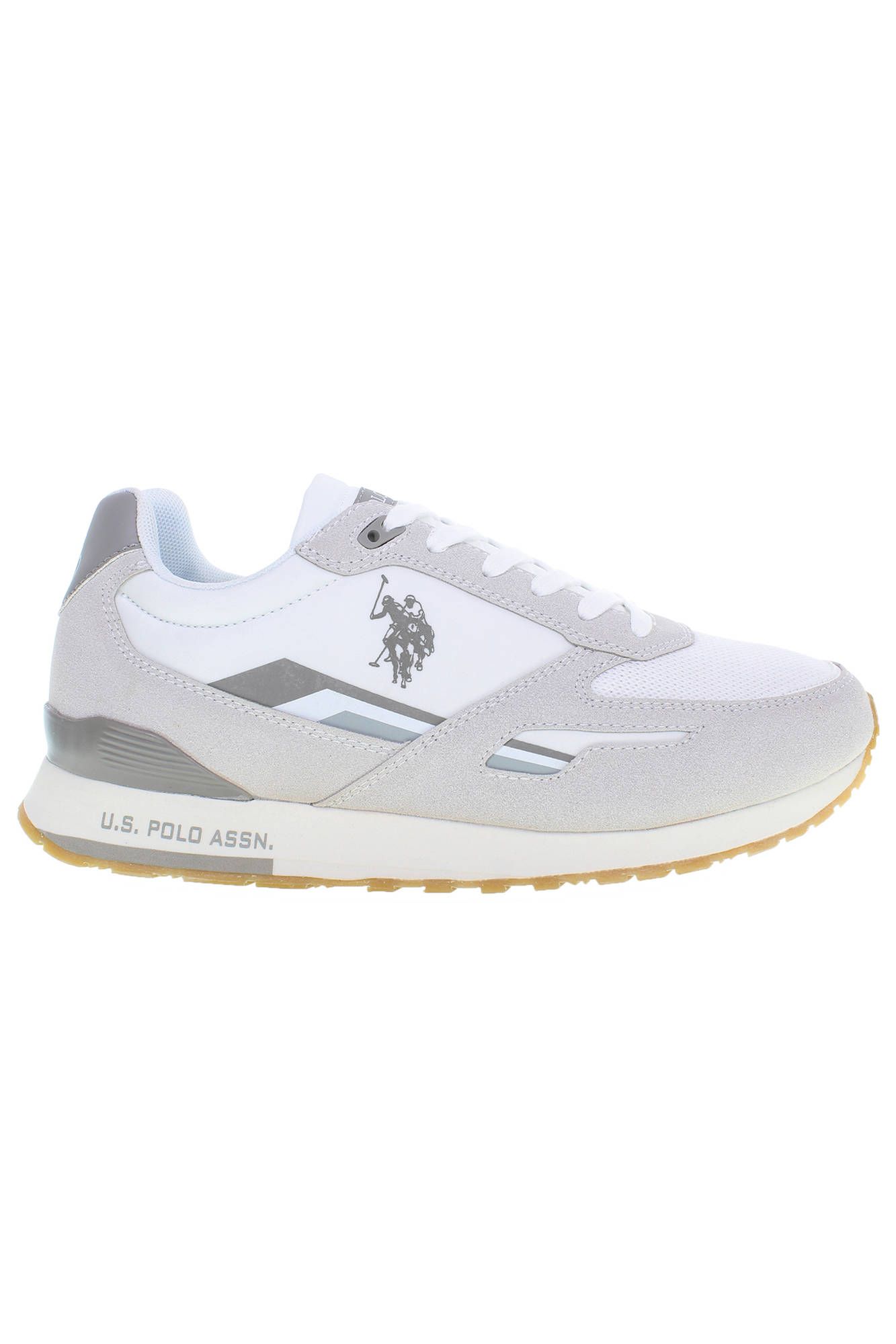 

Белые полиэстеровые мужские кроссовки U.S. Polo Assn.
