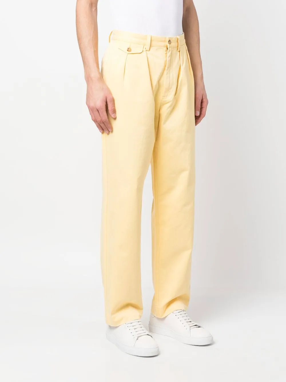 Брюки чинос Whitman Polo Ralph Lauren, желтый — фото 3