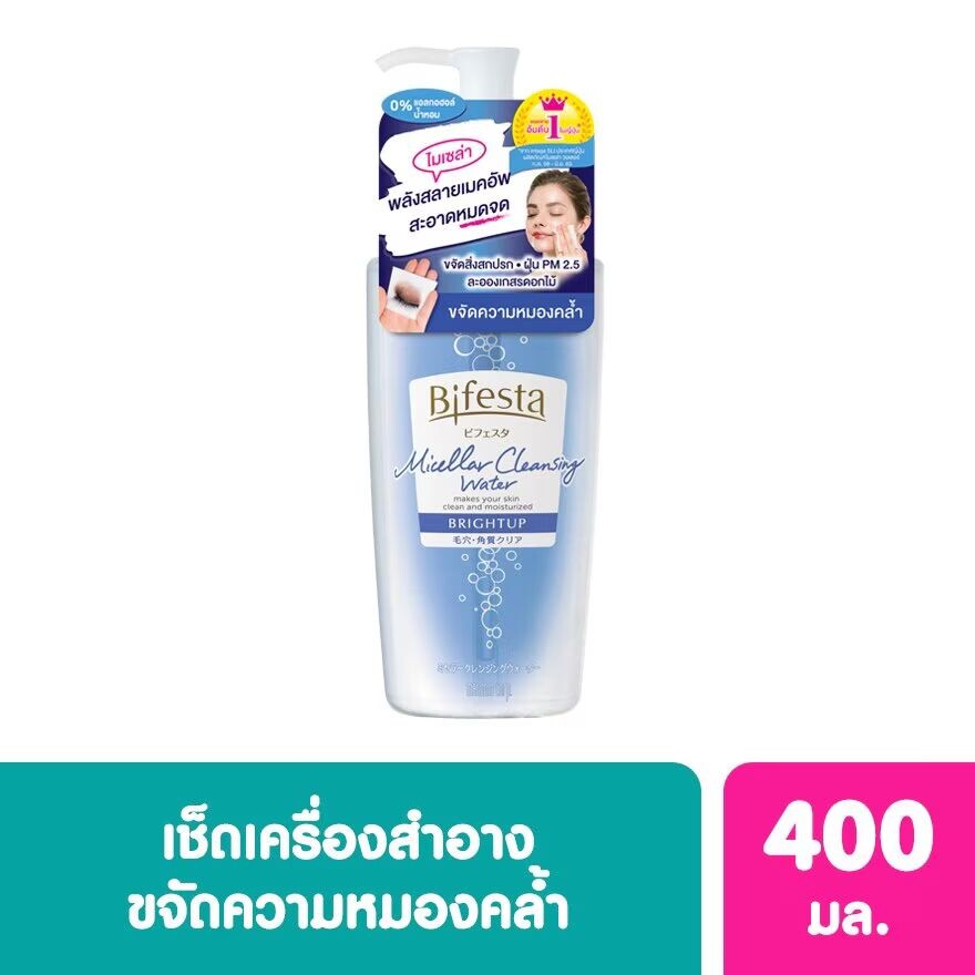 

Bifesta Мицеллярная очищающая вода Brightup 400 мл, Clear Lotion