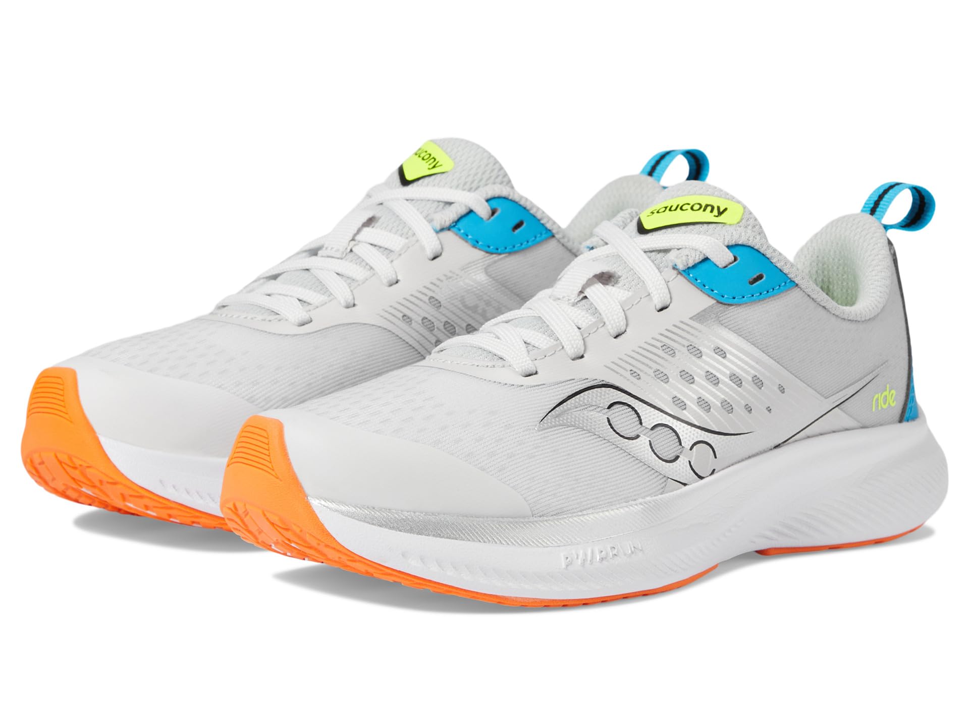 

Кроссовки Saucony Kids Ride Kdz, Grey/Blue/Citron