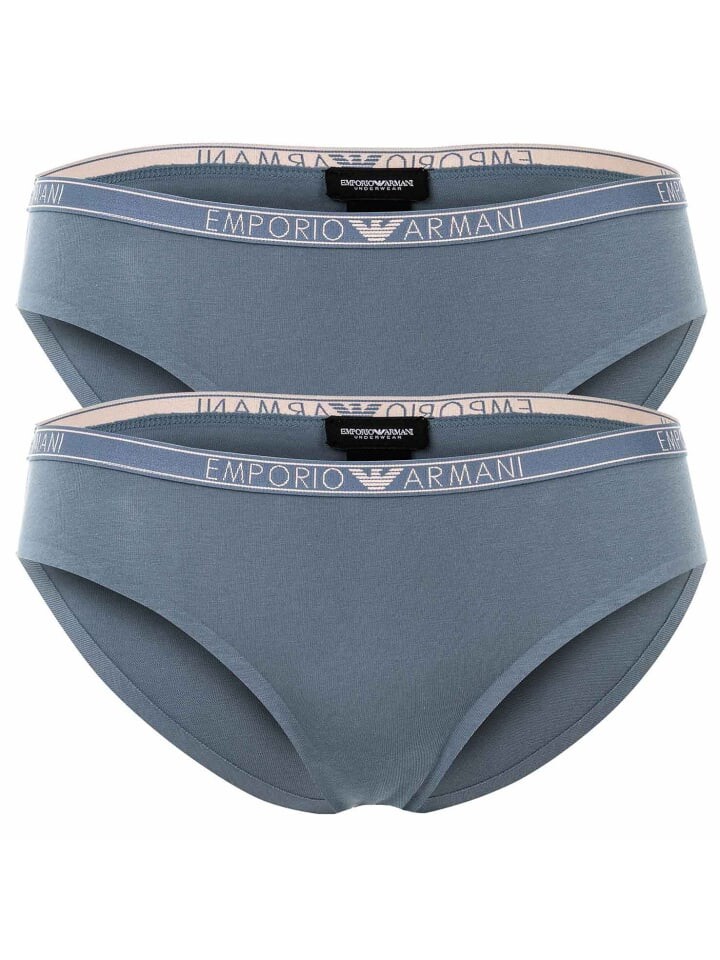 

Трусы Emporio Armani Slip 2er Pack, синий