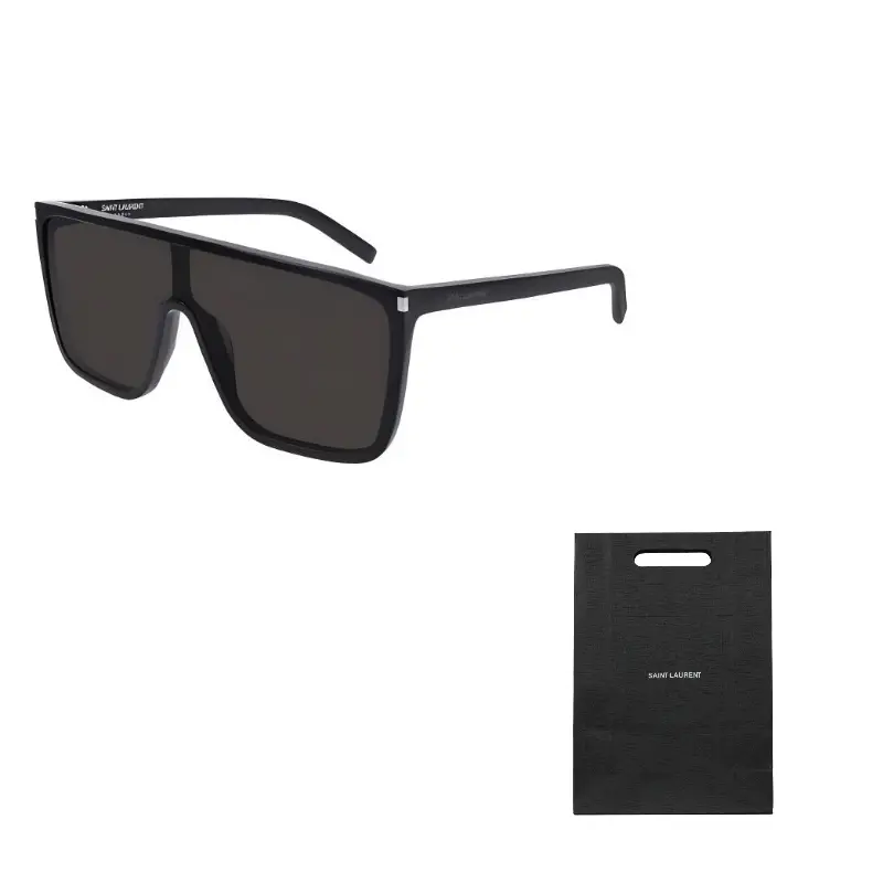 

SAINT LAURENT Маска для очков Оправа для солнцезащитных очков, Black