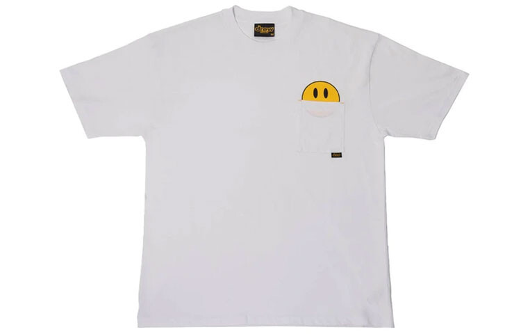 

Футболка Smiley Collection унисекс белая Drew House, белый