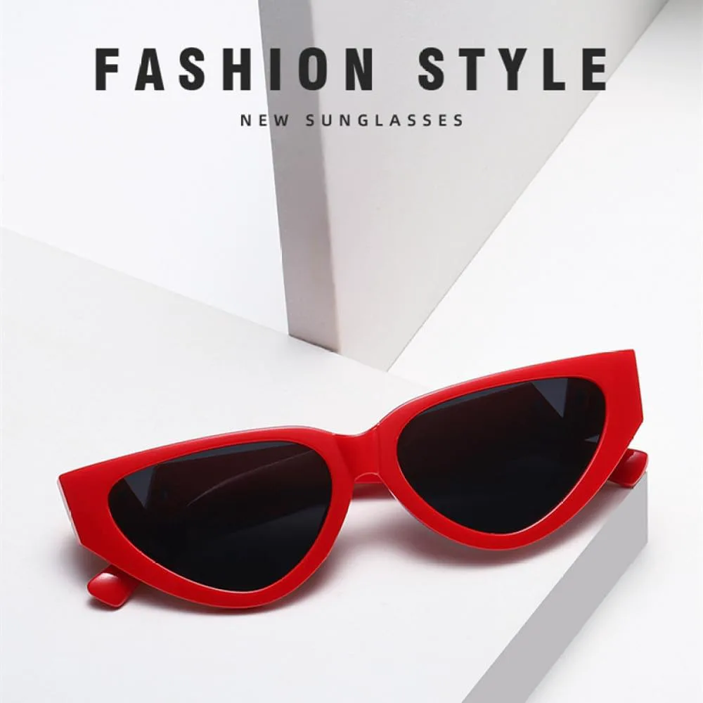 

Солнцезащитные очки 2027 года для женщин и мужчин, маленькая оправа, модные винтажные солнцезащитные очки, сексуальные женские панк-очки MTZJH, Champagne Tea