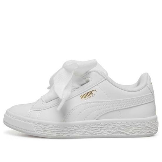 

Кеды PUMA Basket Heart Patent Little, белый