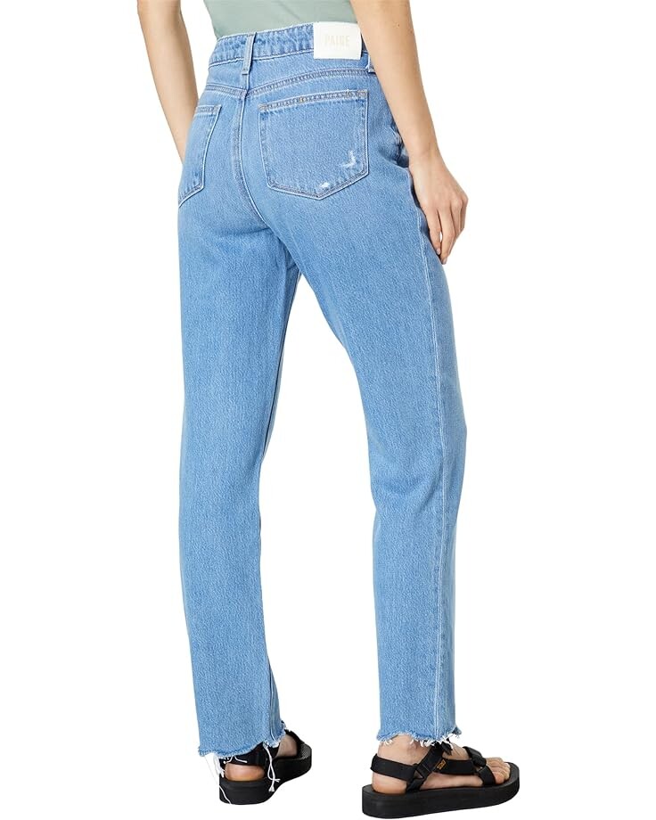 

Джинсы Paige Noella 30" w/ Offset Coin Pocket in Bodacious Distressed/Chill Hem, цвет Bodacious Distressed/Chill Hem